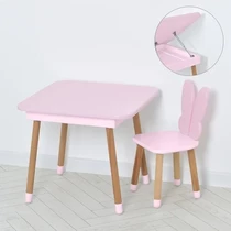 Детский столик 10-025R-BOX со стульчиком, розовый